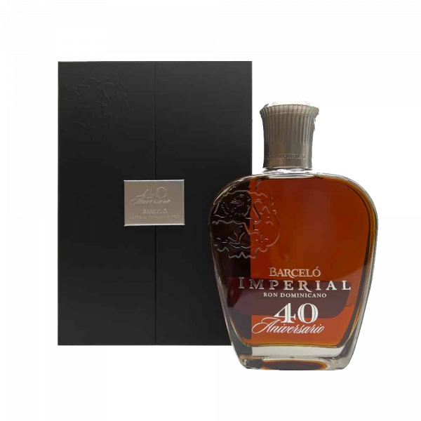 Rum Ron Barcelo Imperial Dominicano 40 Aniversario + GB 0,7 l