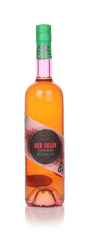 Rum Ron Colon Salvadoreno Red Banana Oleo 0,7 l