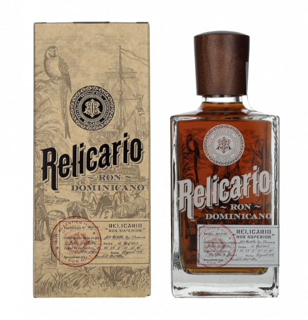 Rum Ron Dominicano Superior Relicario + GB 0,7 l