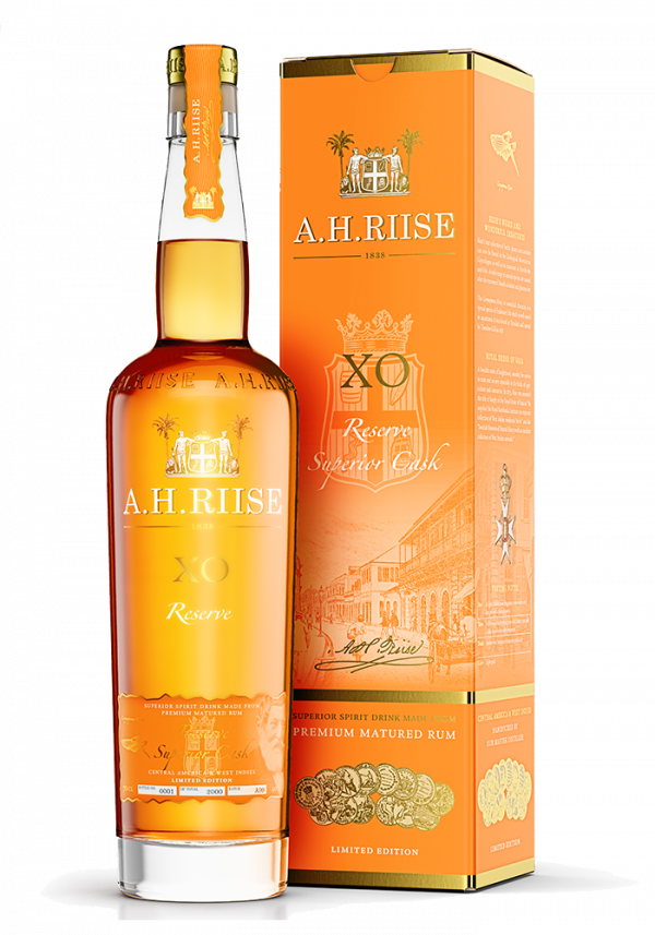 Rum Superior Cask Reserve XO A.H. Riise + GB 0,7 l