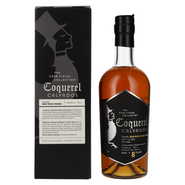 Sadno žganje Calvados Coquerel 8yo Cask Finish + GB 0,7 l