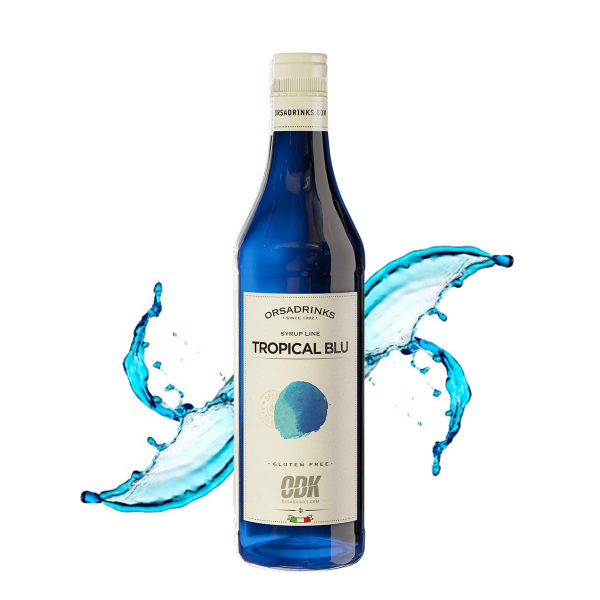 Sirup tropical blu Orsadrinks 0,75 l