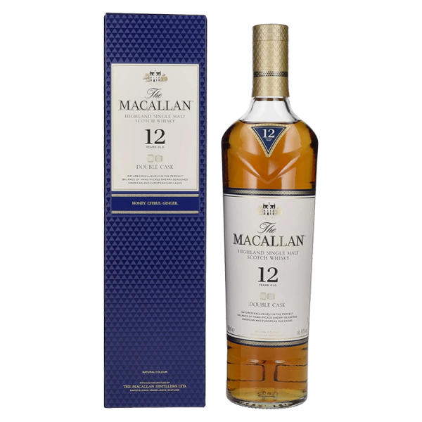 Škotski Whisky 12 Years Old DOUBLE CASK Macallan + GB 0,7 l