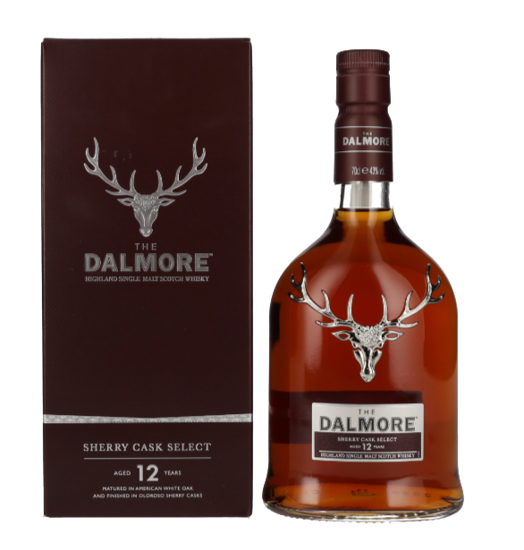 Škotski Whisky 12 Years Sherry Cask The Dalmore + GB 0,7 l