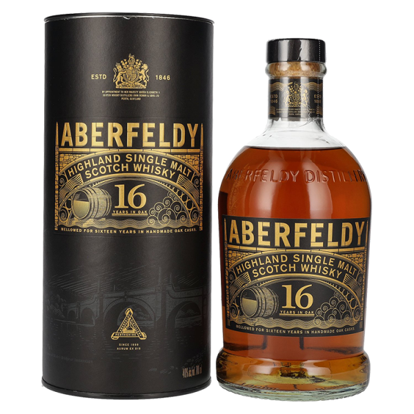 Škotski whisky Aberfeldy 16 YO + GB 0,7 l