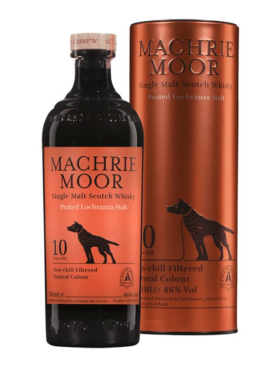 Škotski whisky Arran MACHRIE MOOR 10 Lochranza Malt + GB 0,7 l