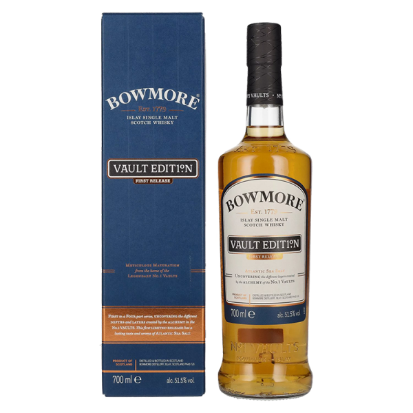 Škotski whisky Bowmore Vault Edition Atlantic Sea Salt + GB 0,7 l