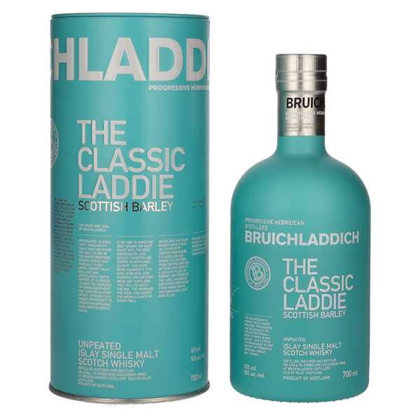 Škotski Whisky Bruichladdich THE CLASSIC LADDIE Single Malt + GB 0,7 l