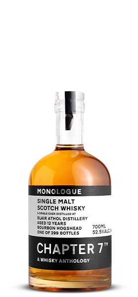 Škotski whisky Chapter 7 Monologue 12 Year Old Blair Athol 2009 Bourbon Cask 0,7 l