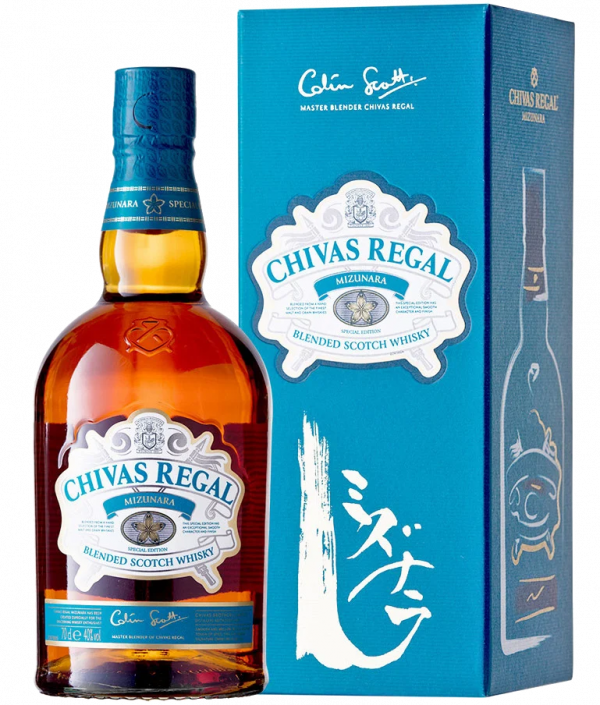 Škotski whisky Chivas Regal Mizunara + GB 0,7 l