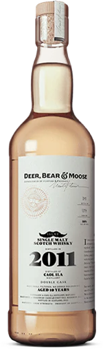 Škotski whisky Deer, Bear & Moose Caol Ila 2011 Movember Edition 0,7 l