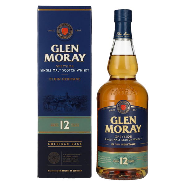 Škotski whisky Glen Moray Single Malt + GB 0,7 l