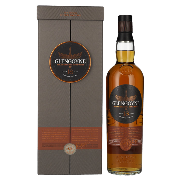 Škotski Whisky Glengoyne 18 Y.O. + Gb 0,7 l