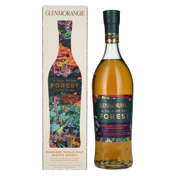 Škotski whisky Glenmorangie A TALE OF THE FOREST Highland Single Malt Limited Edition + GB 0,7 l