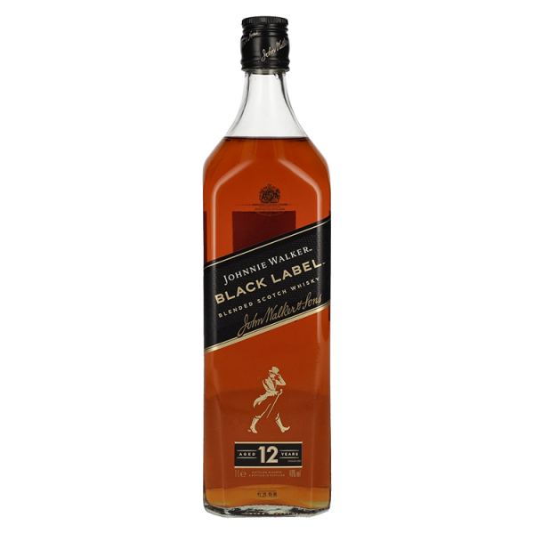 Škotski whisky Johnnie Walker Black Label 1 l