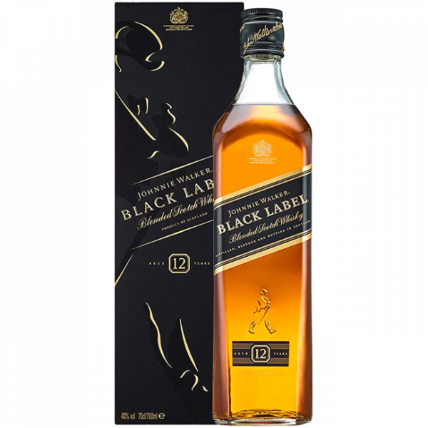 Škotski whisky Johnnie Walker Black Label 12 + GB 0,7 l