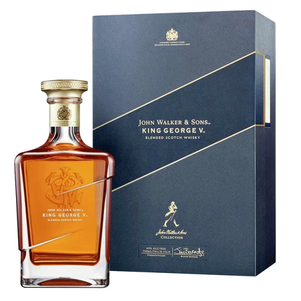 Škotski whisky Johnnie Walker & Sons King George V Blended + GB 0,7 l