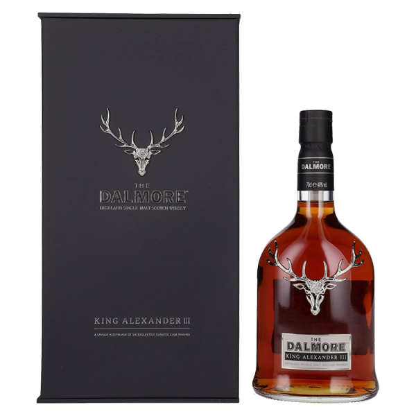 Škotski whisky King Alexander III Higland Single Malt The Dalmore + GB 0,7 l