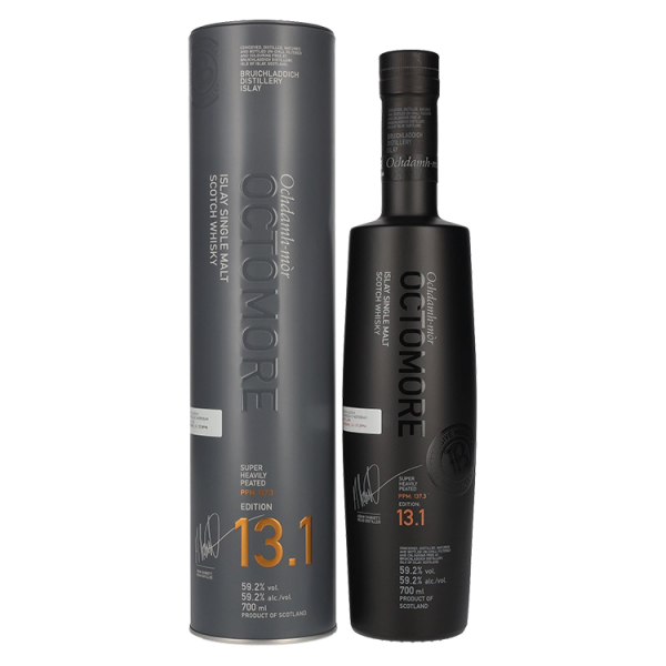 Škotski Whisky Octomore EDITION: 13.1 Super Heavily Peated + GB 0,7 l