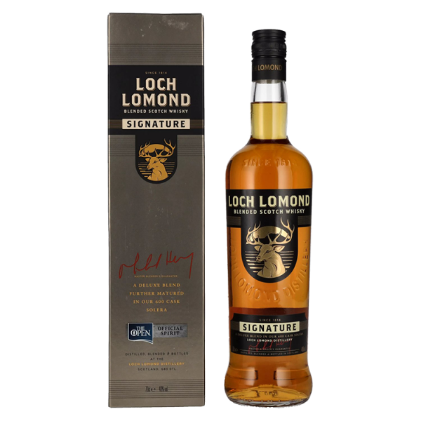 Škotski Whisky SIGNATURE Blended Loch Lomond + GB 0,7 l