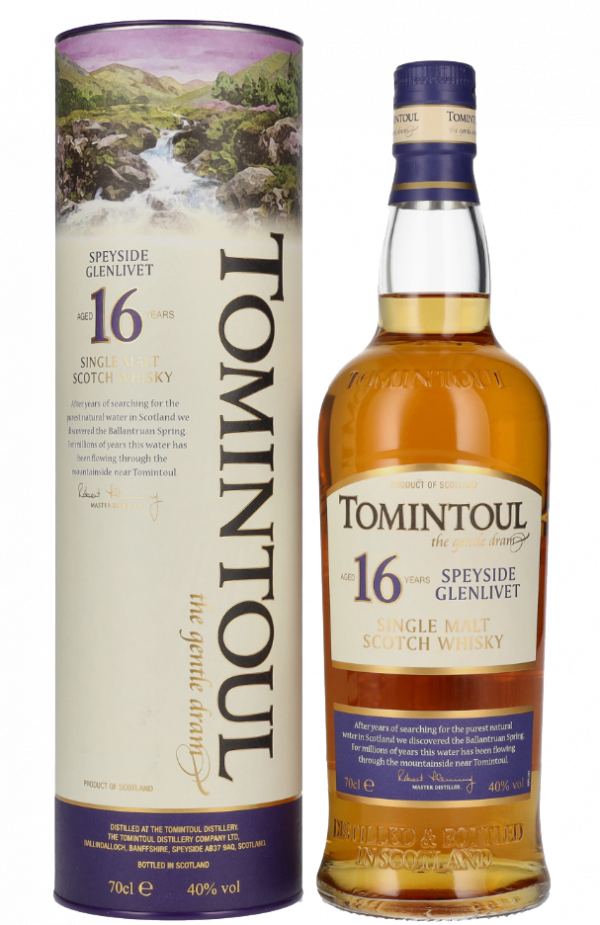 Škotski Whisky Tomintoul 16 GB 0,7 l