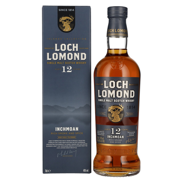 Škotsky Whisky Inchmoan 12y Loch Lomond + GB 0,7 l