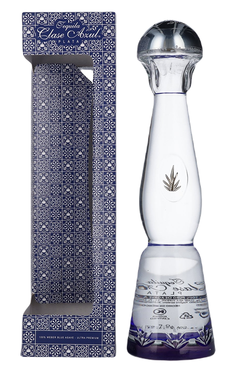 Tequila Clase Azul Plata + GB 0,7 l