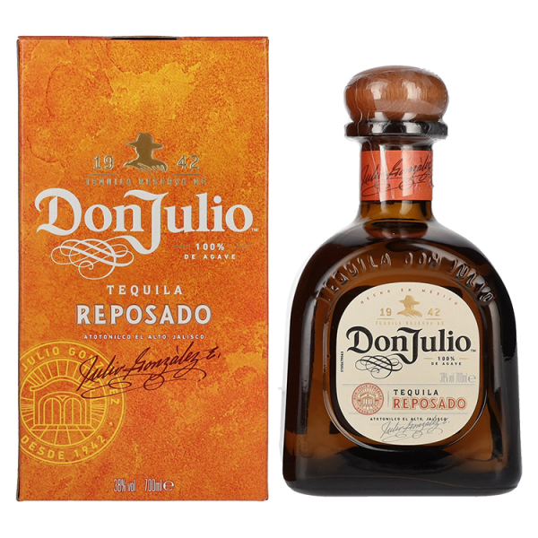 Tequila Don Julio Reposado + GB 0,7 l