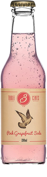 Tonik Pink Grapefruit Three Cents 0,2 l