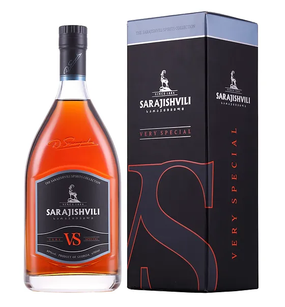 Vinjak Brandy Sarajishvili VS + GB 0,5 l