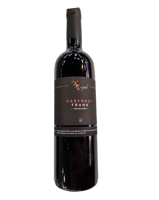 Vino Cabernet Franc 2017 Lisjak 1956 0,75 l