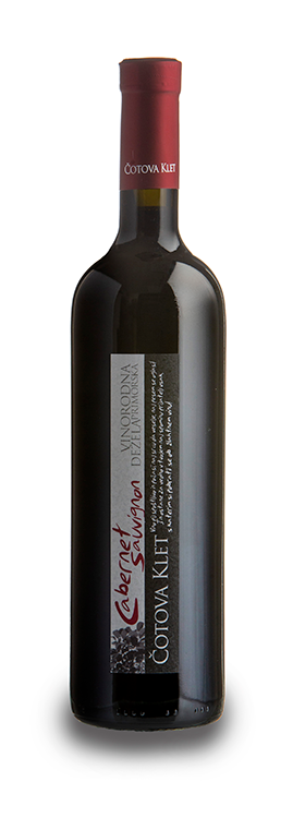 Vino Cabernet sauvignon 2014 Čotova klet 0,75 l