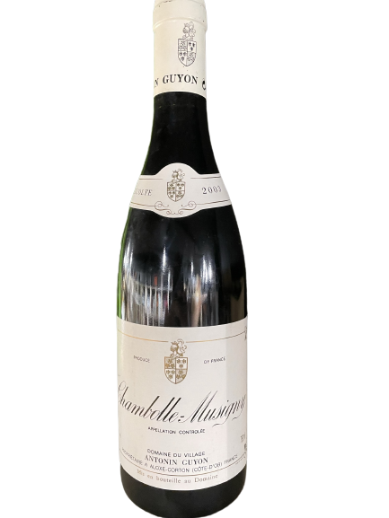 Vino Chambolle-Musigny 2003 Antonin Guyon 0,75 l