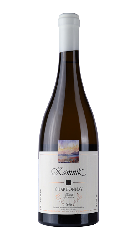 Vino Chardonnay Barrel fermented Kamnik 0,75 l