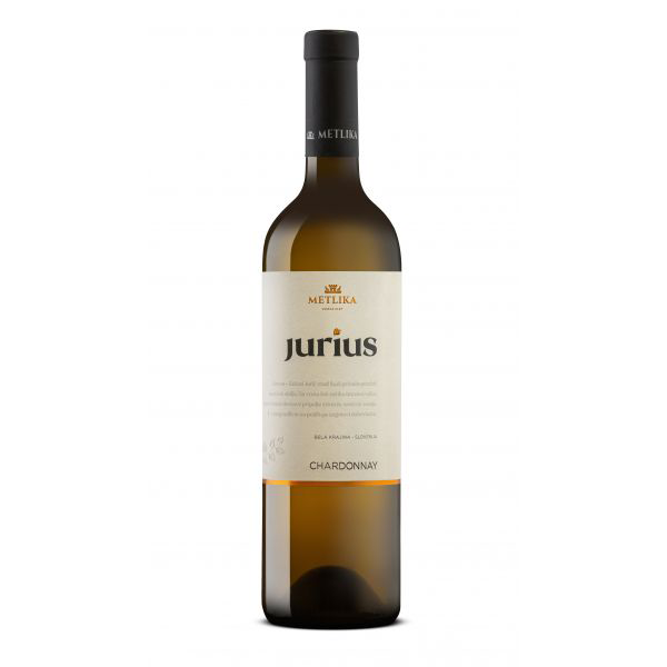 Vino Chardonnay Jurius VK Metlika 0,75 l