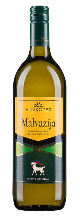 Vino Malvazija Vinakoper 1 l - ODPRTO