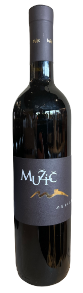 Vino Merlot 2019 Mužič 0,75 l