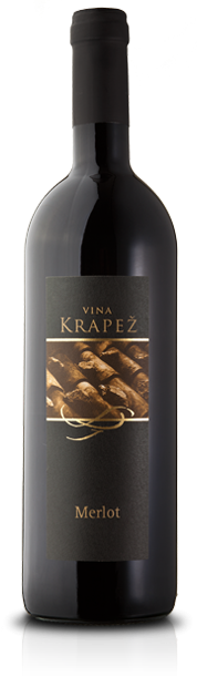 Vino Merlot 2020 Krapež 0,75 l