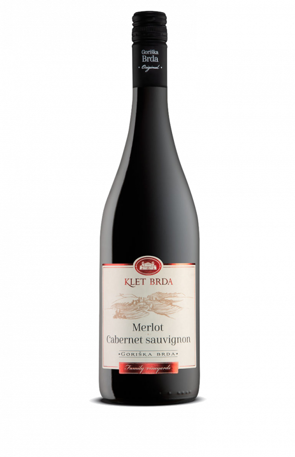 Vino Merlot Cabernet Sauvignon Klet Brda 0,75 l