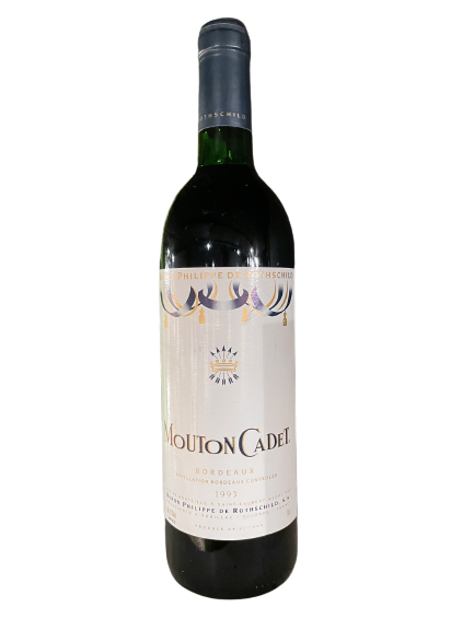 Vino Mouton Cadet 1993 Barron Philippe de Rothschild 0,75 l