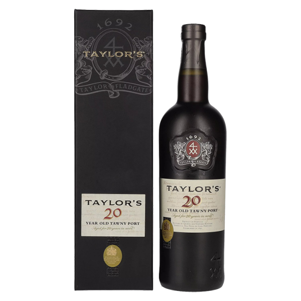 Vino Porto 20y Tawny Taylor's + GB 0,75 l