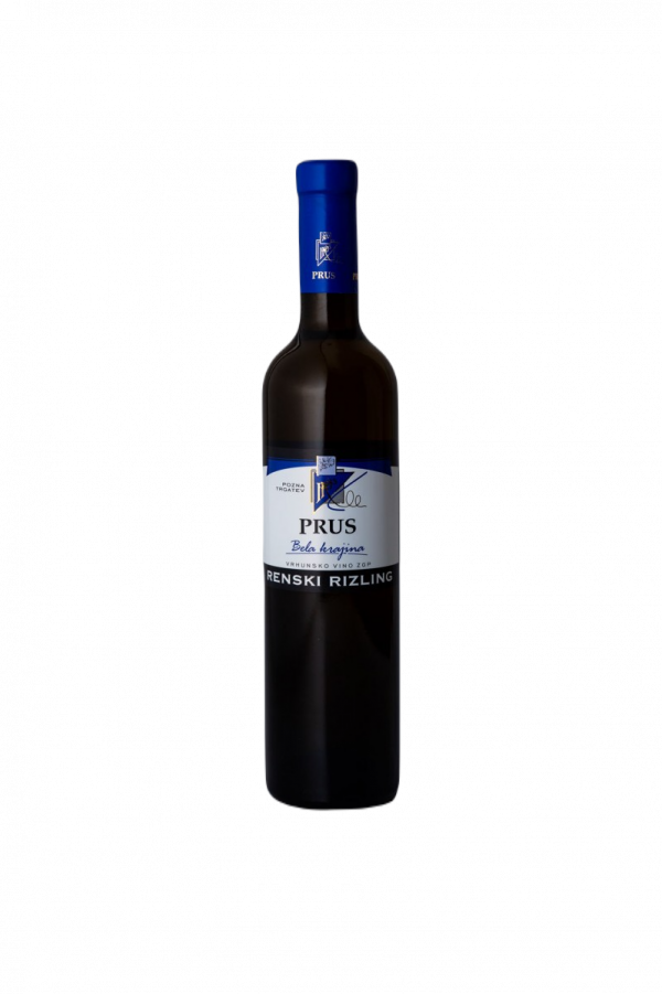 Vino Renski rizling - pozna trgatev Prus 0,5 l