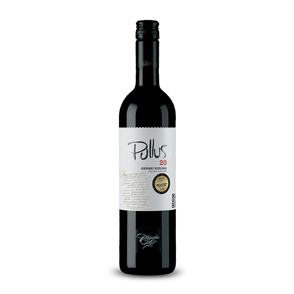 Vino Renski rizling Pullus Ptujska Klet 0,75 l