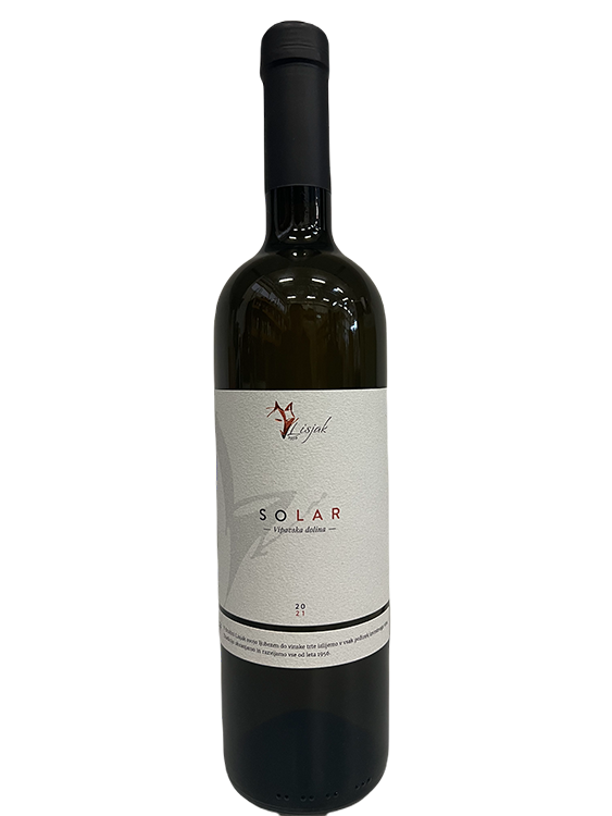 Vino Solar belo 2021 Lisjak 1956 0,75 l