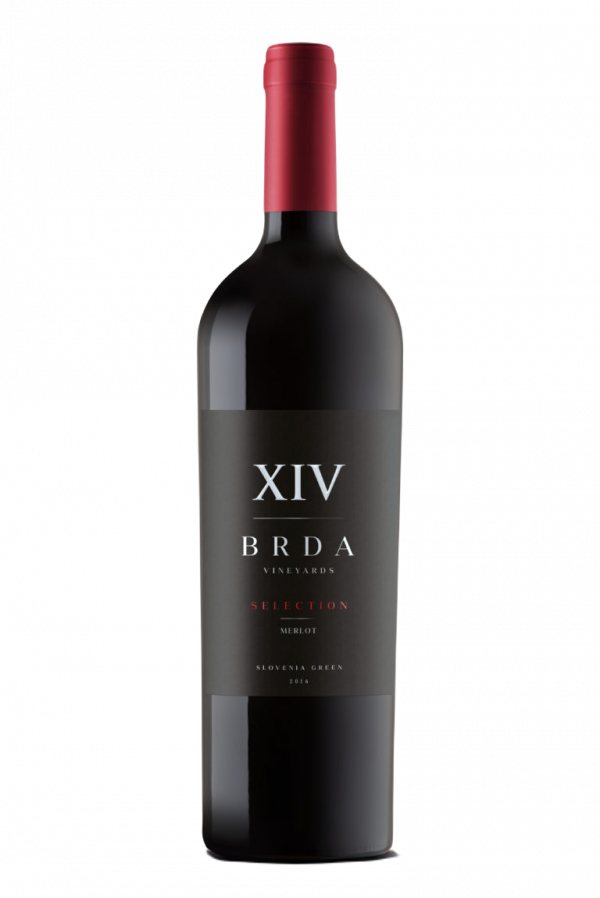 Vino XIV Merlot Selection 2018 Klet Brda 0,75l