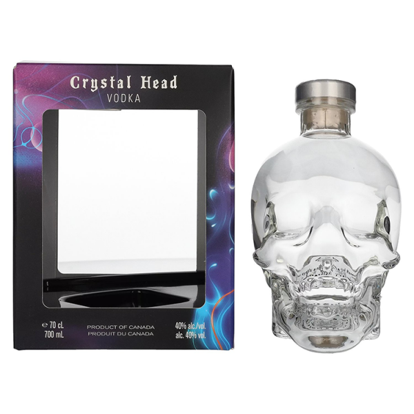 Vodka Crystal Head + GB 0,7 l