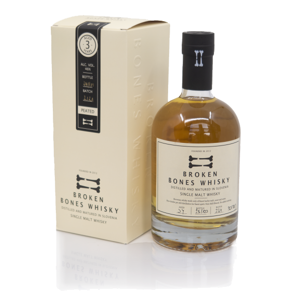 Whiskey Broken Bones Peated Single malt 0,7 l