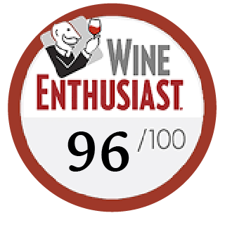 Wine enthusiast: 96